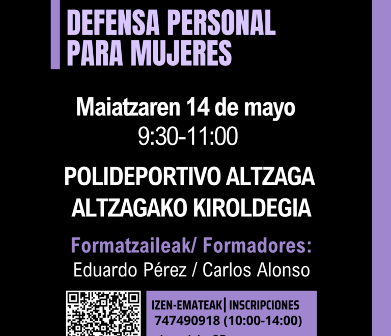 Taller de Defensa Personal Femenina